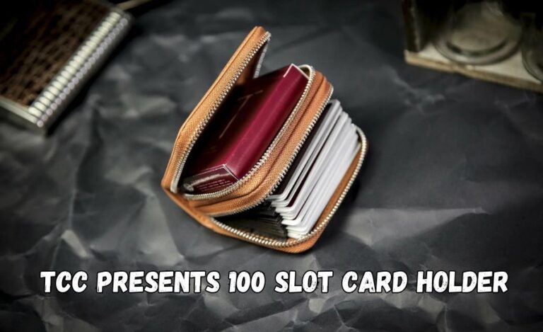 TCC Presents 100 Slot Card Holder: The Ultimate Solution for Organizing Your Cards