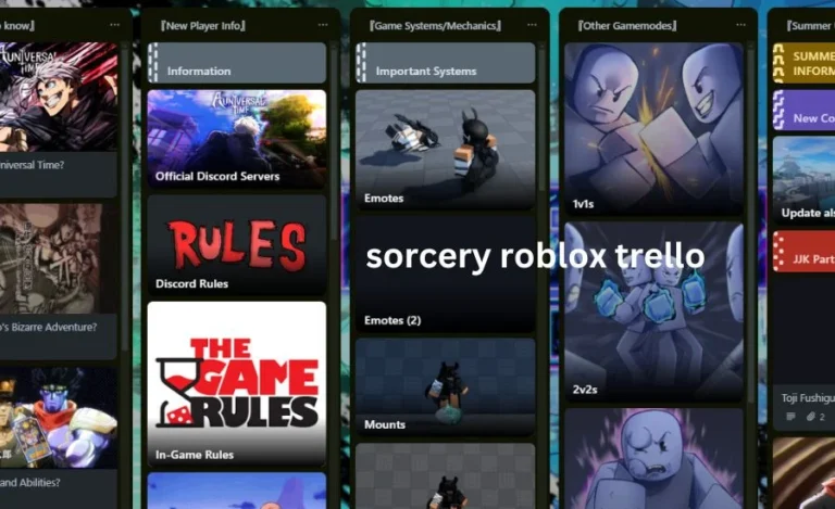 Sorcery Roblox Trello: A Guide to Mastering the Game