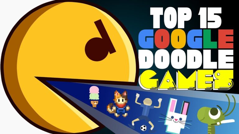 Popular Google Doodle Games: A Fun Trip Down Memory Lane